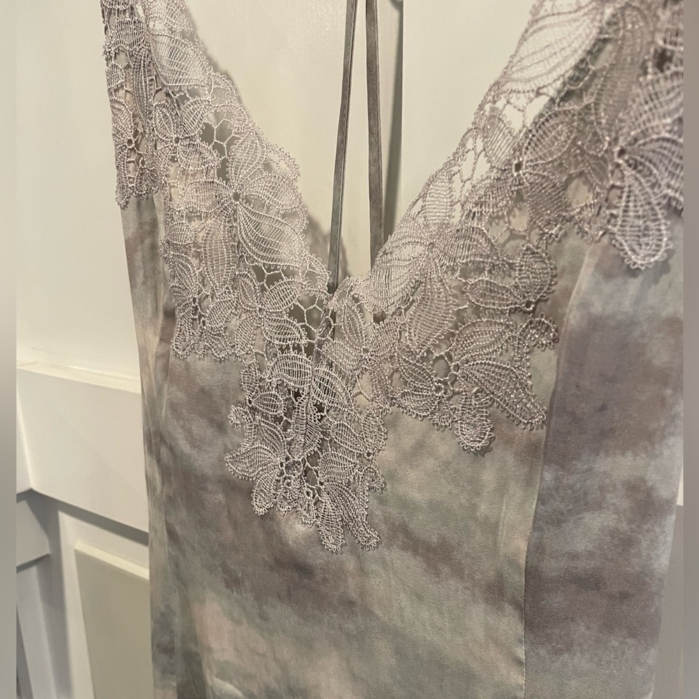 Free People Intimately NWT Chasing Shadows Midi Tie Dye Slip Dress - Picture 8 of 16